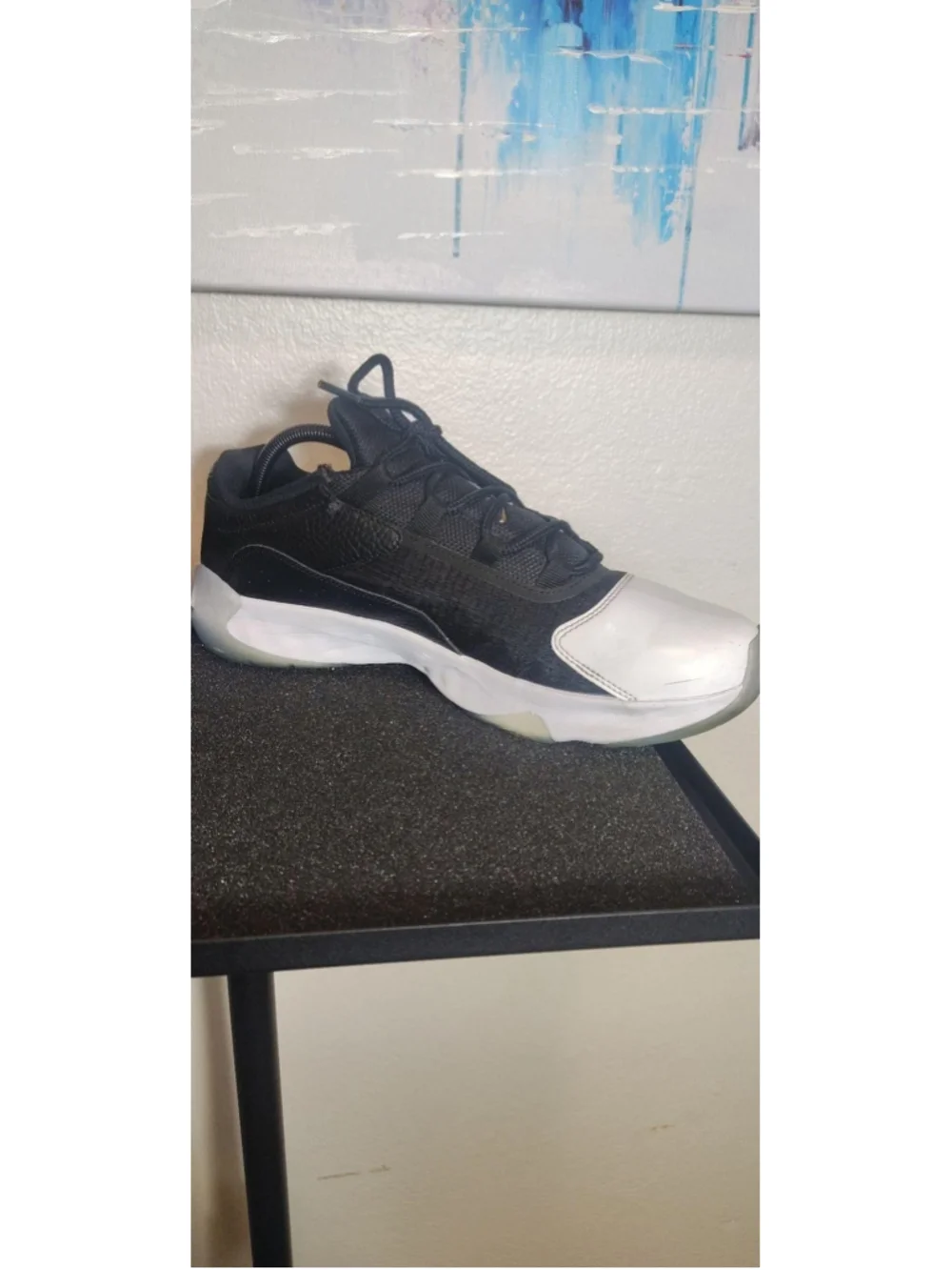 Jordan Air Jordan Shoes Mens Size 9.5 Black White Low Top Sneakers DN4800-070